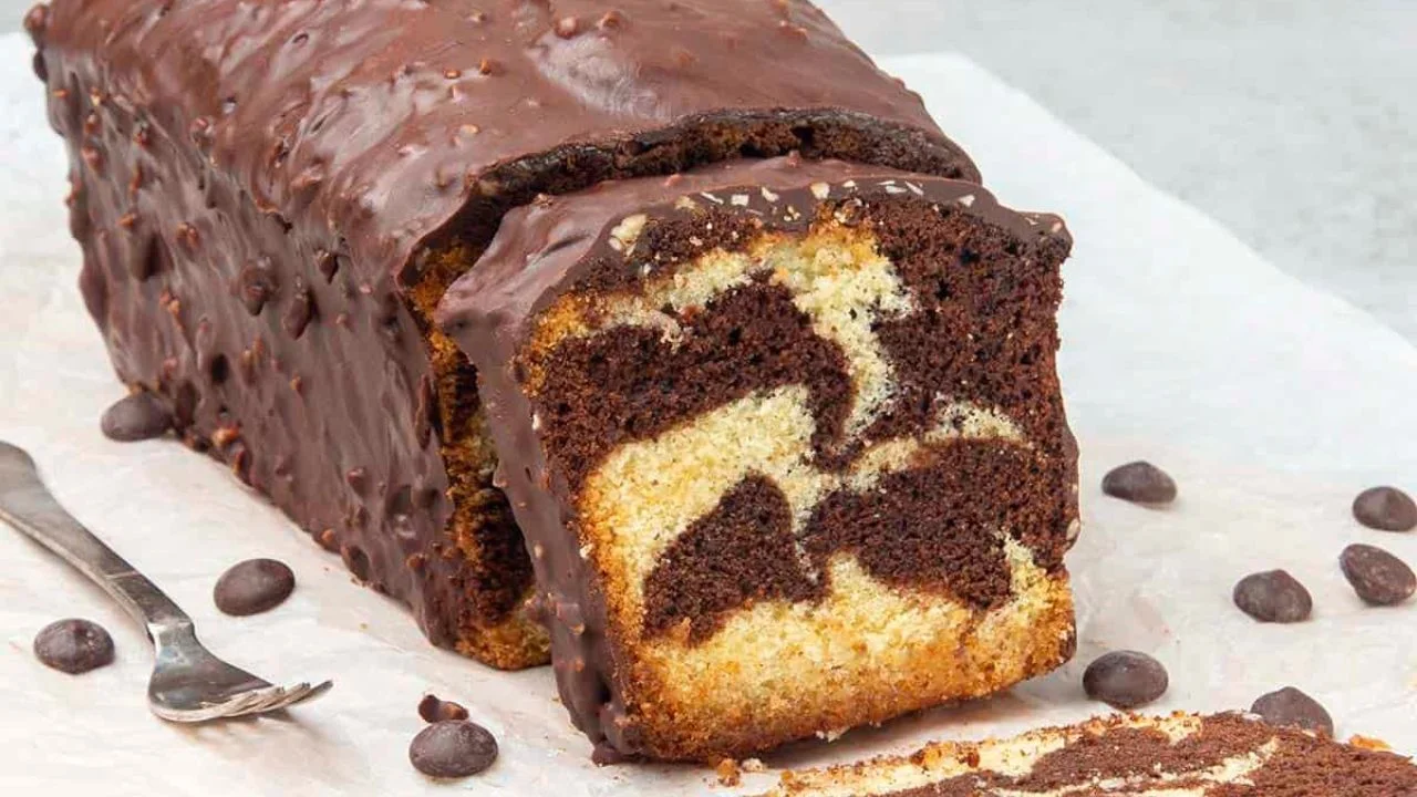 Chocolate & Sweet Cream Marble Loaf